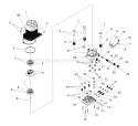 Page B Diagram and Parts List for 1281-0  Briggs and Stratton Pressure Washer